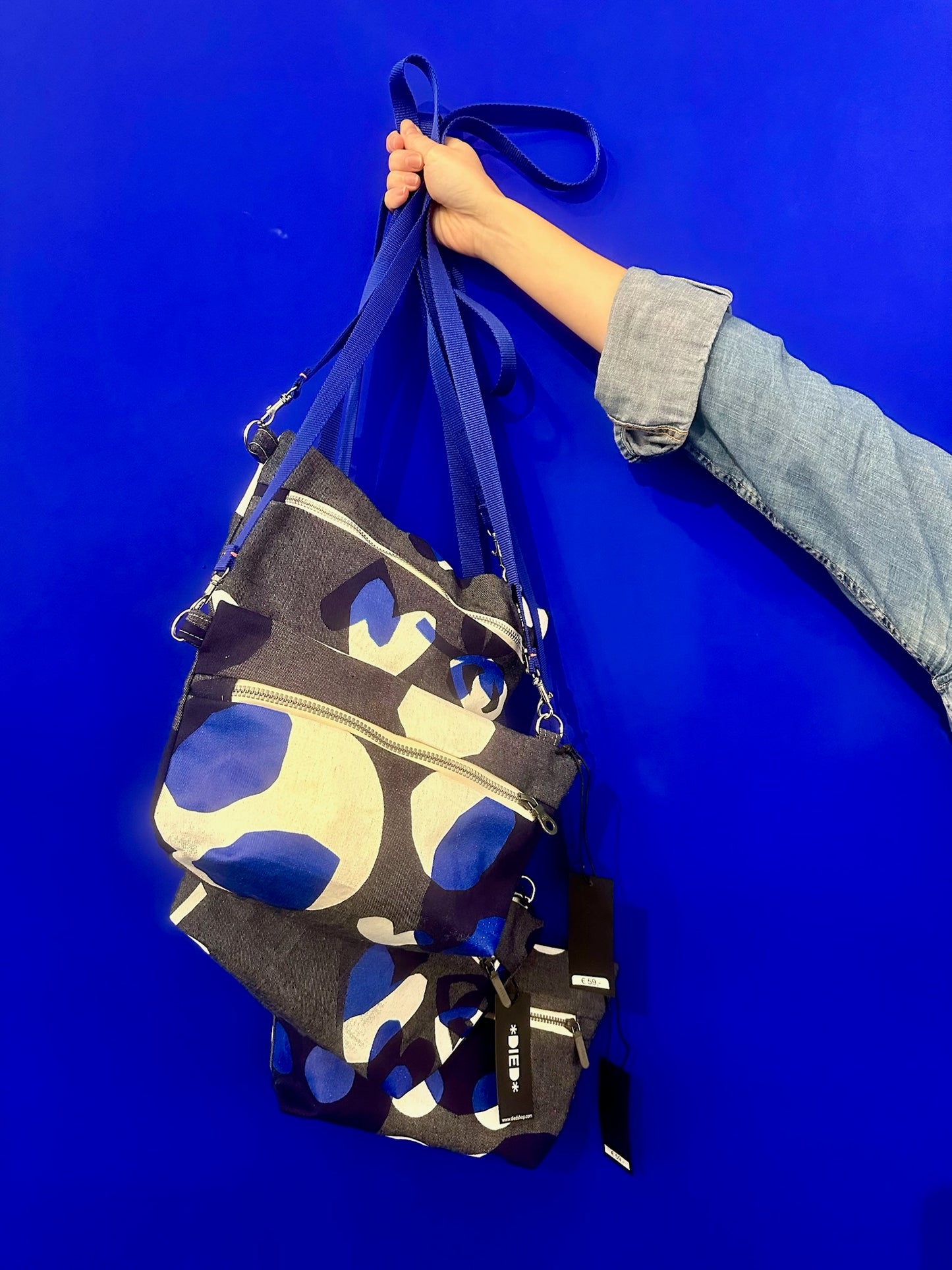 Art crossbody bag