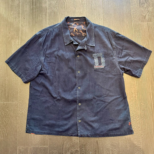 Closet Sale Denham Short Sleeve Shirt XXL