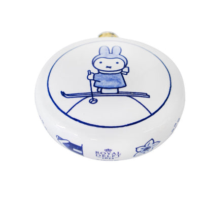 Miffy Christmas ornament Ski