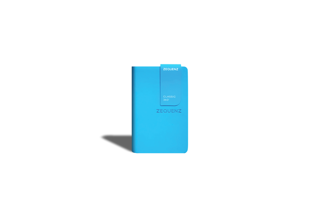 ZEQUENZ The Color A7 notebook in Ocean