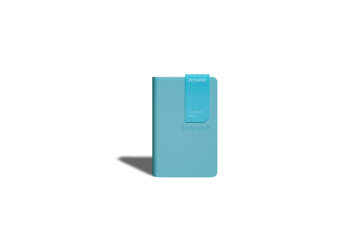ZEQUENZ The Color A7 notebook in Turquoise