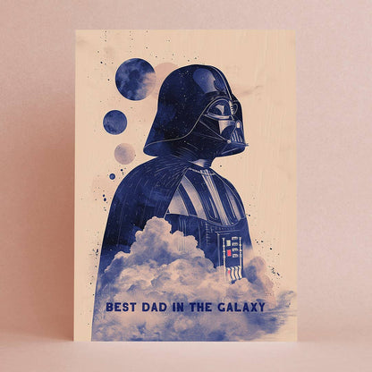 Botanopia - Best Dad in the galaxy | Father's Day Card