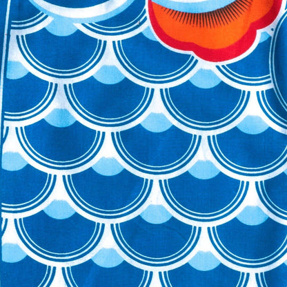 MADAME MO - Ocean Blue Koinobori - koi carp shaped  wall decor