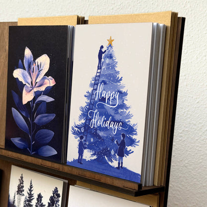 Botanopia - Festive Firs Happy Holidays | Christmas Card | Holiday Card