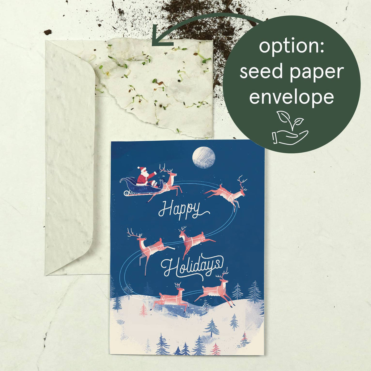 Botanopia - Jingle All The Way | Christmas Card | Holiday Card