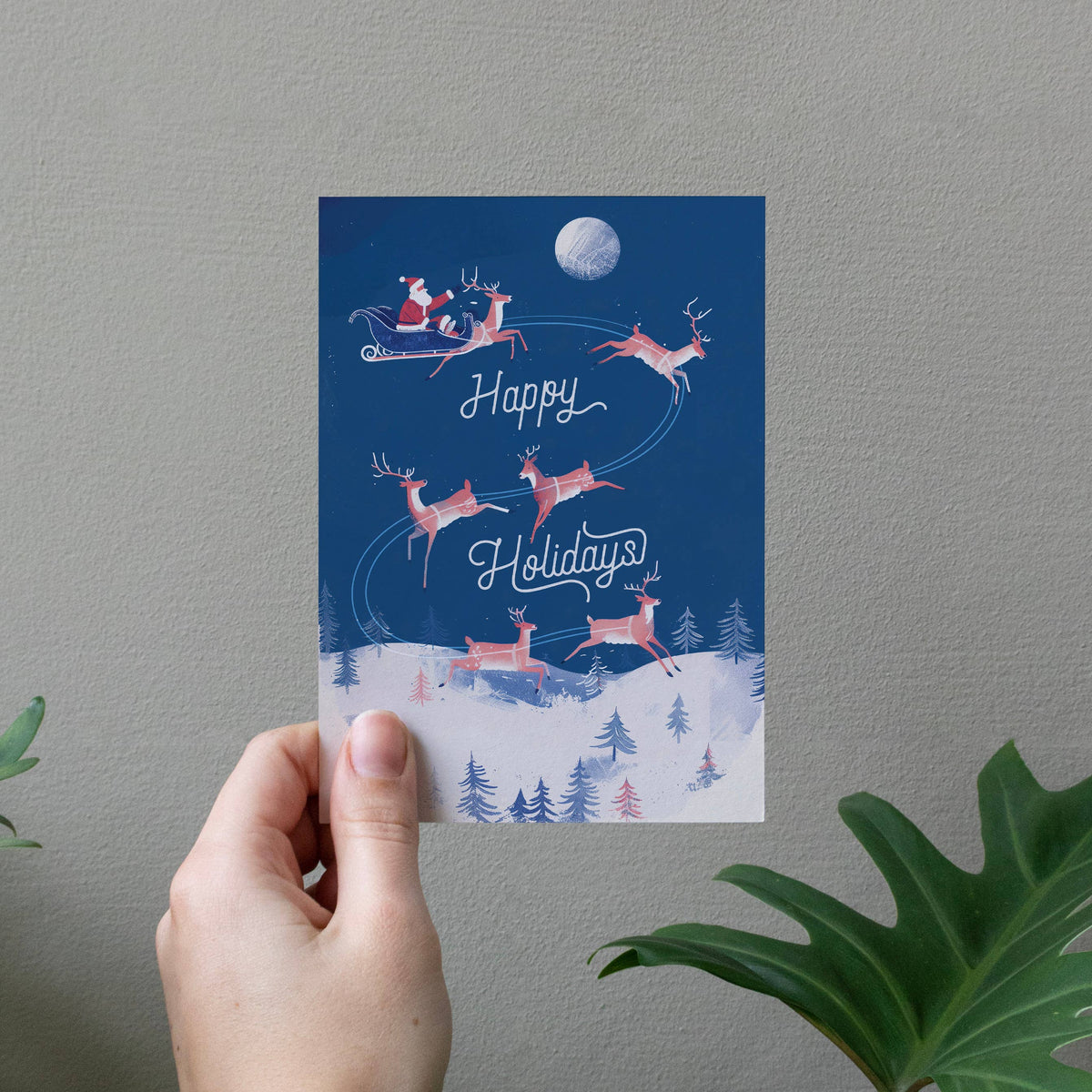 Botanopia - Jingle All The Way | Christmas Card | Holiday Card