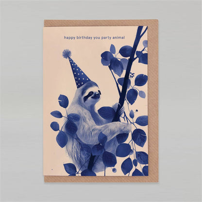 Botanopia - Happy Birthday, you party animal | Birthday Card | Funny