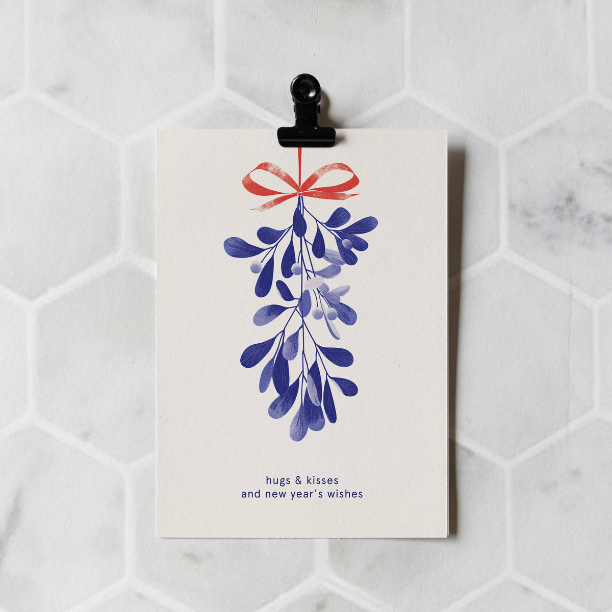 Botanopia - Hugs & Kisses | Christmas Card | Holiday Card