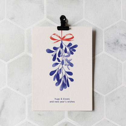 Botanopia - Hugs & Kisses | Christmas Card | Holiday Card